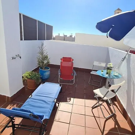 Penthouse With Solarium In The Center Of Malaga-atico Con Solarium En El Centro De Apartment *