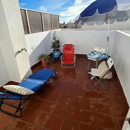 Penthouse With Solarium In The Center Of Malaga-atico Con Solarium En El Centro De