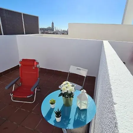 Penthouse With Solarium In The Center Of Malaga-atico Con Solarium En El Centro De Apartment *